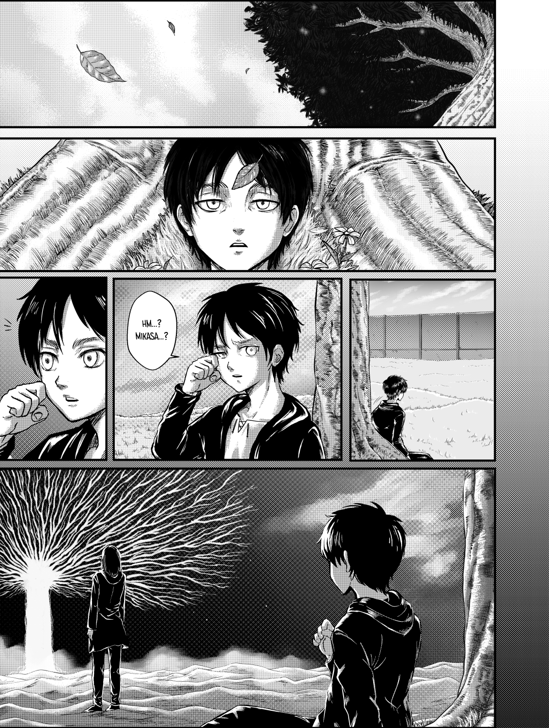 Shingeki no Kyojin, Doujinshi Eren X Mikasa (PT-BR)